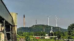 Bp Raffinerie Und Kraftwerk, Halde Oberscholven Und Links Die Bandbrücke Panoramio