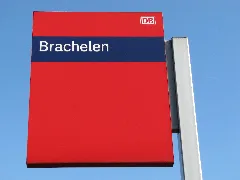 Brachelen Bahnhofsschild