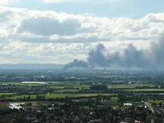 Brand Ludwigshafen Parkinsel 2013