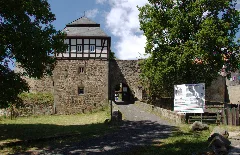 Breitenbach Am Herzberg Burg Herzberg Burgtor 0