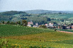 Breitenbach (Pfalz), Blick Zur Katholischen Kirche