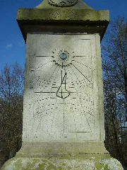 Breitenburg Nordoe Tempel Von Nordoe Sonnenuhr April 2010 Sl273778