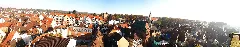 Bretten Panorama Stiftskirchenturm