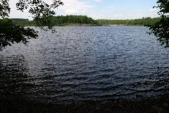 Brinkenweiher Lake Westerwald Germany S