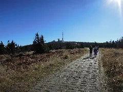 Brocken Vom Hirtenstieg Etwas Oberhalb Des Kleinen Brockens Aus Gesehen Mitte Oktober 2018