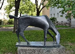Bronze "Pferd" By Alois Heidel 02