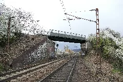Brücke Bahnstrecke Weinheim Worms
