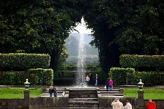 Brühl Schlösser Augustusburg Und Falkenlust Garten Mit Brunnen