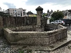 Brunnen, Sigmund Wann Straße, Wunsiedel, Germany Aug 16, 2023 05 02 52 Pm