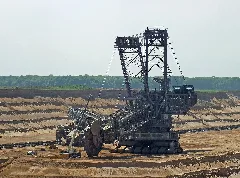 Bucket Wheel Excavator Under Repair Germany