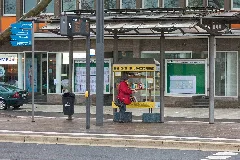 Bücherschrank Busbahnhof Aschaffenburg Abgebaut 2025 04