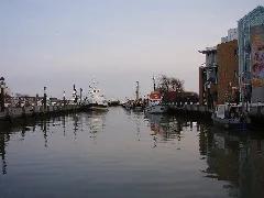 Büsum Museumshafen Abends
