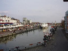 Büsum Museumshafen Überblick