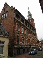 Buildings In De Old Town Of Leer (Ost Friesland) 03