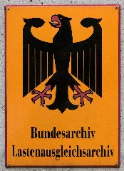 Bundesarchiv Bayreuth Schild
