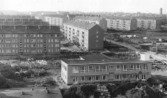 Bundesarchiv Bild 183 B1010 0092 001, Leipzig, Möckern, Neubaugebiet, Wohnblocks
