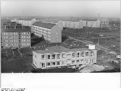 Bundesarchiv Bild 183 C0130 0091 007, Leipzig, Möckern, Wohnblocks, Kinderkrippe