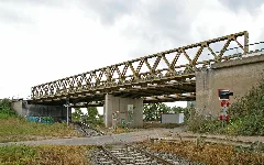 Bundesautobahn 57 Behelfsbruecke No