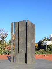 Bundesverwaltungsamt Zentrale Köln Skulptur Von Erwin Heerich (7534 36)
