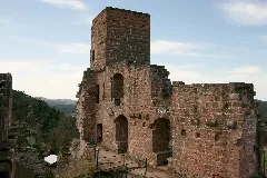 Burg Altdahn Palas