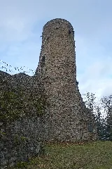 Burg Bärenfels Bei Wehr (Baden) 2016 Bergfried I