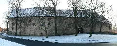 Burg Gebhardshagen Front Mit Tor
