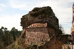 Burg Grafendahn Ostansicht