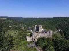 Burg Hohenstein Luftbild