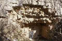 Burg Starhemberg Mauerschichtung