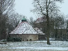 Burg Steinbrück Kehrwiederkirche Winter