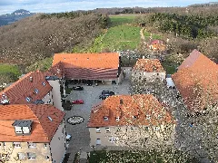 Burganlage Mit Hotel Staufeneck Von Der Spitze Des Burgfrieds Aus Panoramio