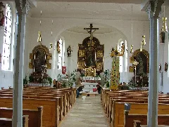 Burgrieden Kirche Innenraum Panoramio