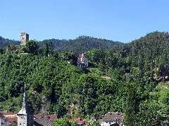 Burgruine Und Schloss Hornberg Im Schwarzwald Panoramio