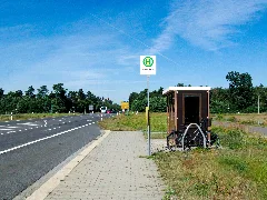 Bus Stop B 97 Abzweig Bühlow