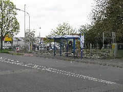 Bushaltestelle Hallenbad, 1, Münster (Hessen), Landkreis Darmstadt Dieburg