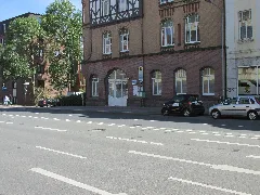 Bushaltestelle Kaiserstraße, 1, Rechtes Weserufer, Minden, Landkreis Minden Lübbecke