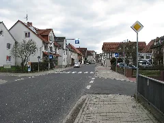 Bushaltestelle Mitte, 1, Holzhausen, Immenhausen, Landkreis Kassel