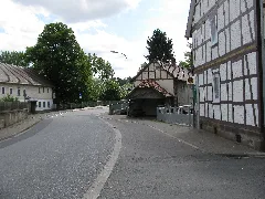 Bushaltestelle Mitte, 2, Niedermöllrich, Wabern, Schwalm Eder Kreis