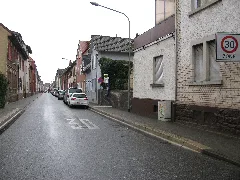 Bushaltestelle Rauschsiedlung, 1, Großauheim, Hanau, Main Kinzig Kreis