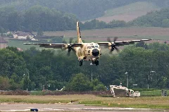 C 27J Spartan Rmaf Landing At Payerne Ab