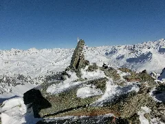 Cairn On Piz Surparé
