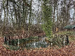 Calau Werchow Goldborn Blick Richtung Rastplatz