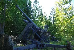 Canon De Dca 7.5 De 1938 Au Fort De Pré Giroud 18 08 2012