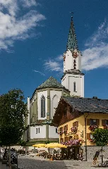 Catholic Church St. John The Baptist In Bad Hindelang From East