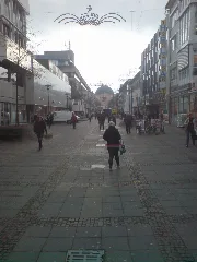 Central Shopping Street In Darmstadt