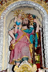 Christofberg Kirche Altar Christophorus 07112006 01