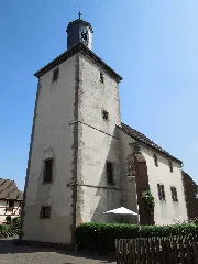 Church In Dillich, Seen From The West