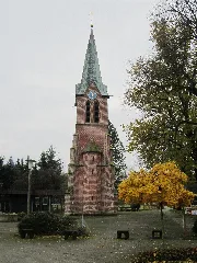 Church Tower In Apeldorn (Lower Saxony) Germany 01
