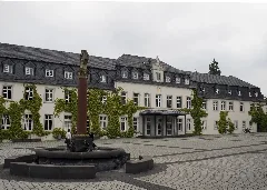 Courtyard Of St. Matthias' Abbey, Trier
