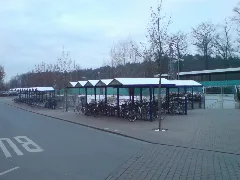 Cycle Parking, Erzhausen Train Station